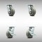 Service Caster 5 Inch SS Thermoplastic Rubber Swivel Caster Set with Roller Bearing 2 Brake SCC SCC-SS30S520-TPRRF-2-TLB-2 - alternate 1